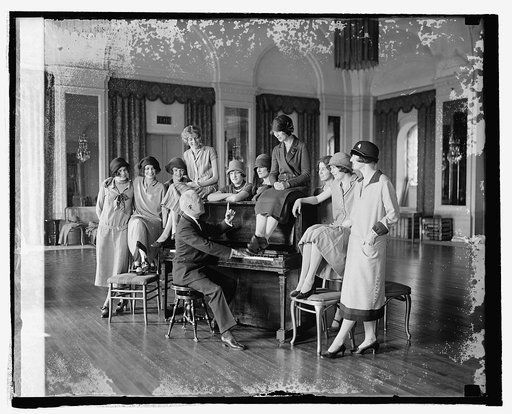 Washington Debs. rehearsing for comedy, 3/25/25