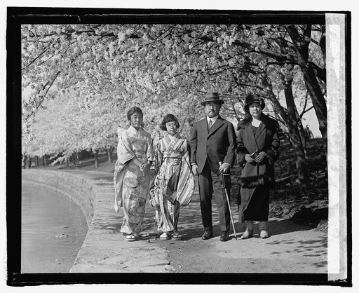Amb. Matsudaira with wife and daughters, [3/28/25