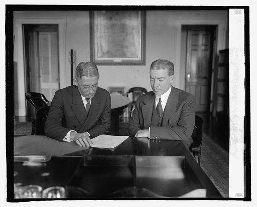 L.G. Andrews & Ass't. Sec. of Treasury & Eliot Wadsworth, 3/25/25