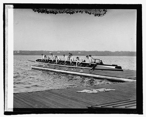 Varsity crew at Annapolis