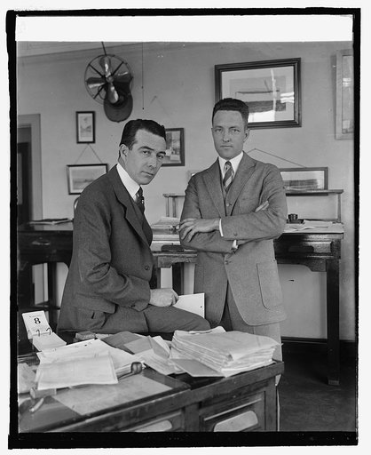 Lt. Comdr. E.F. McDonald & Lt. Comdr. R.E. Byrd, [4/6/25