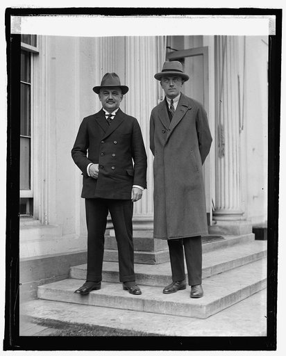 Dr. Fred. Hagedon & Baron Plessery, 4/22/25