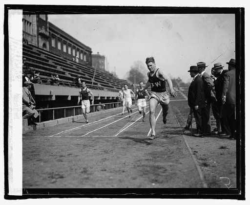 Geo. Wash. inter class track meet at Central, 4/18/25