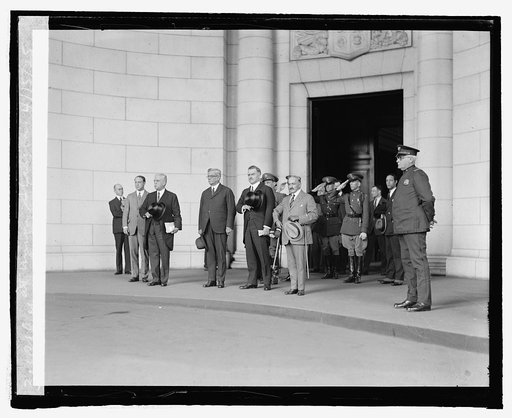 Gerardo Machado, arrival at Union Station, 4/15/25