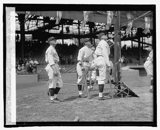 Judge, Harris & Johnson watching "Goose," 4/22/25