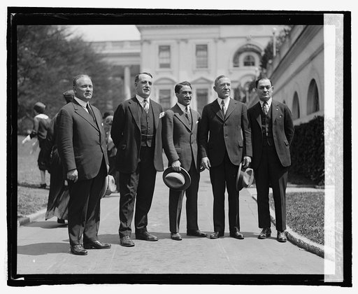 Johnny Dundee, Rep. Britten at W.H., 4/27/25