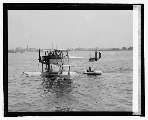 Lt. R.E. Byrd, U.S.N. with rubber life boat, [4/27/25