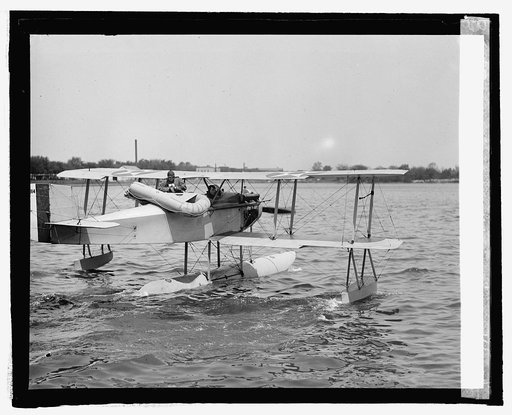 Lt. R.E. Byrd with rubber life boat, 4/27/25