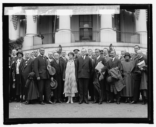 Pan] American Conference on [Colonial?] Cities at W.H., 4/28/2[5