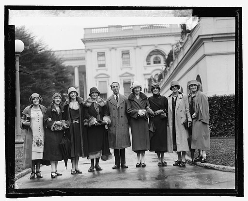 Members of Ned Weyburn's review at W.H., 4/28/25[?