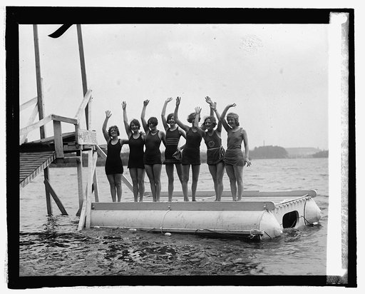 Girls from Keiths at Arlington Beach, 4/29/25
