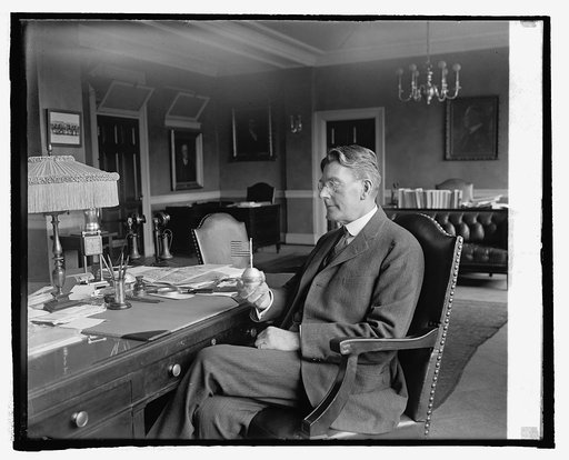Wilburn with flag holder, [4/30/25