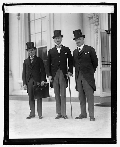 E.L.G. Procknik presents credentials as minister, 5/7/25