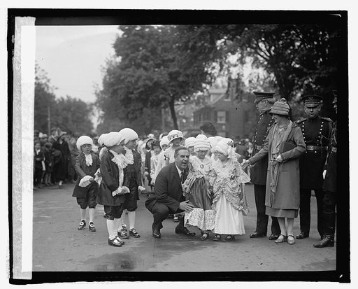 Gov. Trinkle at Kenmore dedication at Fredericksburg, Va., 5/9/25