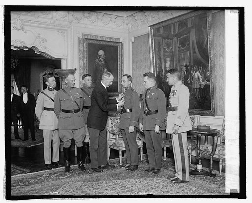 Ambassador Daeschner decorating world flyers, 5/7/25