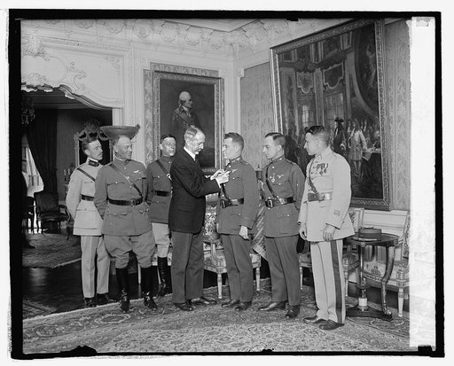 Amb. Deaschner decorating world flyers, [5/7/25