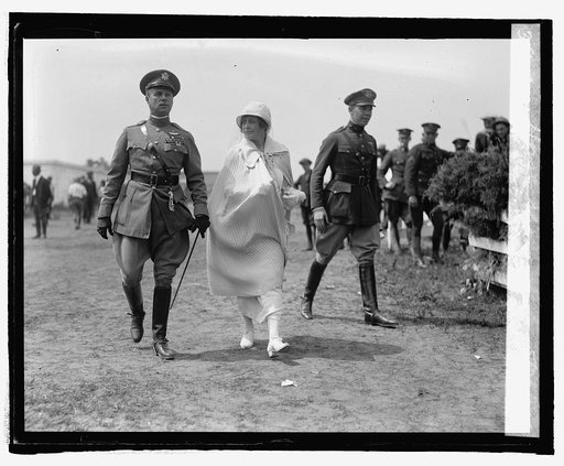 Col. & Mrs. Wm. Mitchell at horse show, 5/20/25