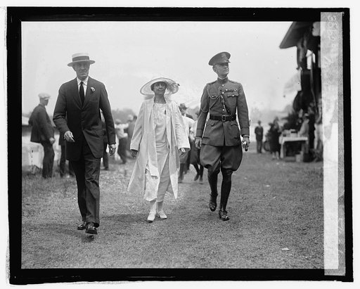 Mrs. Coolidge at horse show, 5/22/25