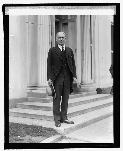 Jacob Gould Schurman, Amb. to Germany, [5/13/25