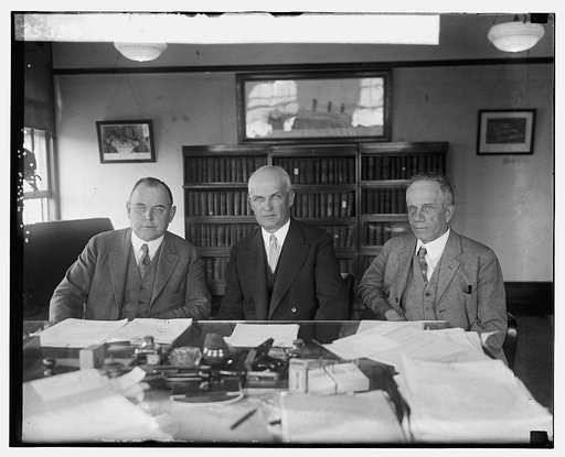 W.W. Husband, Robe Carl White and Harry E. Hull, 5/13/25