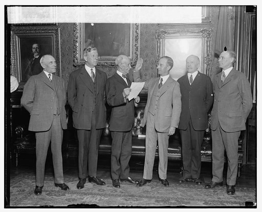 Swearing in of G.C. Butte as Atty. Gen. of Porto [i.e., Puerto] Rico, 5/14/25