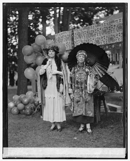 Mrs. Joseph Strauss & Mrs. Ed. Eberle at Twin Oaks, 5/14/25