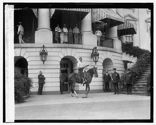 Tom Mix at White House, 5/21/25