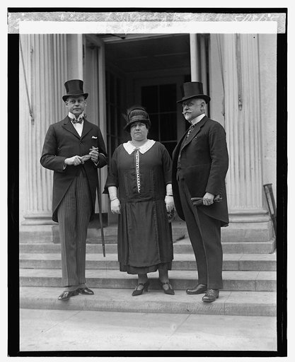 Mr. & Mrs. John Scholer of Austria & Edgar L.G. Prochnik at W.H., 5/18/25