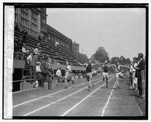 High school track meet at Central Stadium