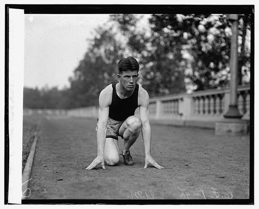 So. Atlantic champ 1925, C.T. Pugh, Md. State