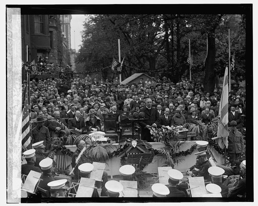 Bishop Freeman at cornerstone laying of Jewish Community Center, 5/3/25