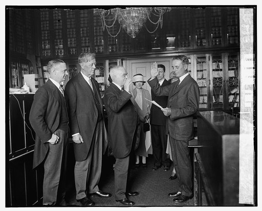 Swearing in of W.D. Mitchell as Solicitor General, 6/8/25