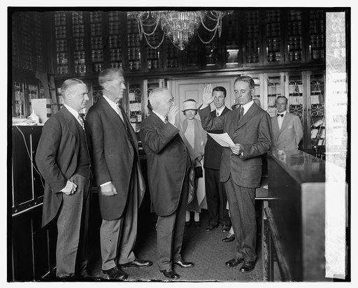Swearing in of W.D. Mitchell as Solicitor General, 6/8/25