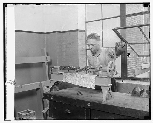 Bu. of Standards, P.H. Nickel with beef chewing machine, 6/10/25