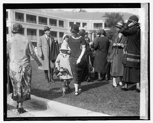 Countess Szechenye and daughter Sylvia, Garden party, Mt. Alton, [5/27/25
