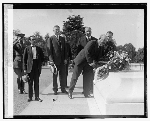 Gen. Pedro P. Dartnell of Chile at Arlington, 6/1/25