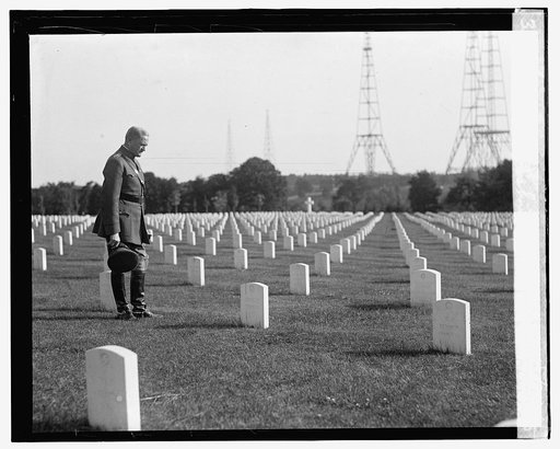 Gen. Pershing at Arlington, 5/26/25