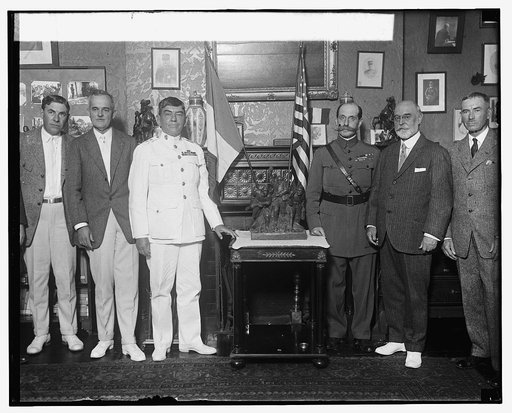 Presentation of French Battlefield Monument to Marine Corps, 6/13/25