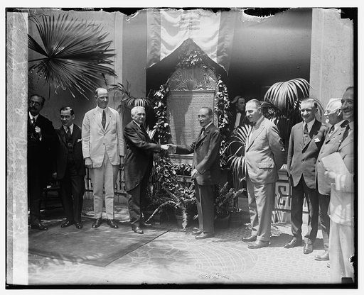 Unveiling of Pan American Highway tablet, 6/15/25