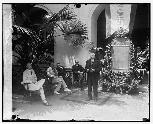 Unveiling of Pan American Highway tablet, 6/15/25