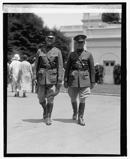 Col. John T. Oxton & son, Jr., both chaplains, U.S.A., 6/12/25