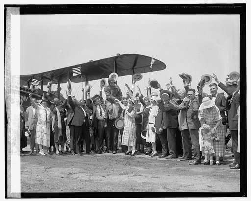 George Zieber - 1st Maccabee arrives at Bolling Field, 6/30/25