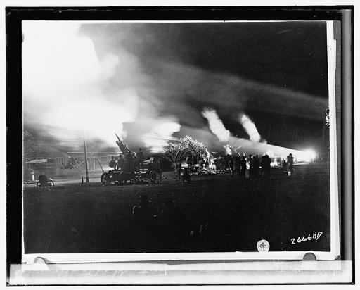 Anti-aircraft gun, Fort Shafter, Hawaii