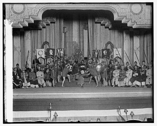 Maccabee Initiation at Wash. auditorium, [7/20/25