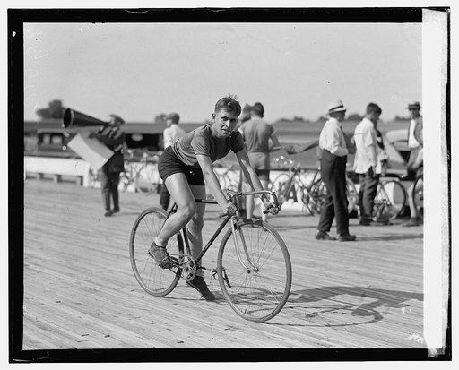 R.J. O'Conner, Laurel bicycle races, [7/18/25