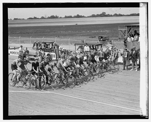 Laurel bicycle races, 7/18/25