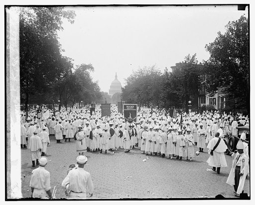 Formation of K.K.K. parade, 8/8/25