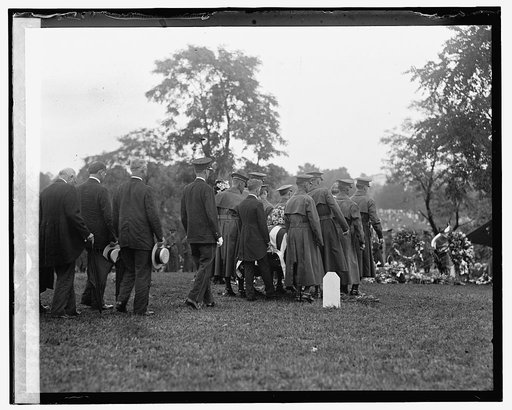 Burial of Bryan at Arlington, [7/31/25