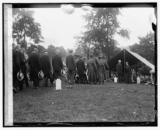 Burial of Bryan at Arlington, 7/31/25