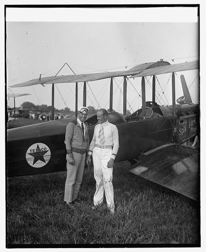 Clyde Pangborn & "Diavalo" Krantz, 8/1/25